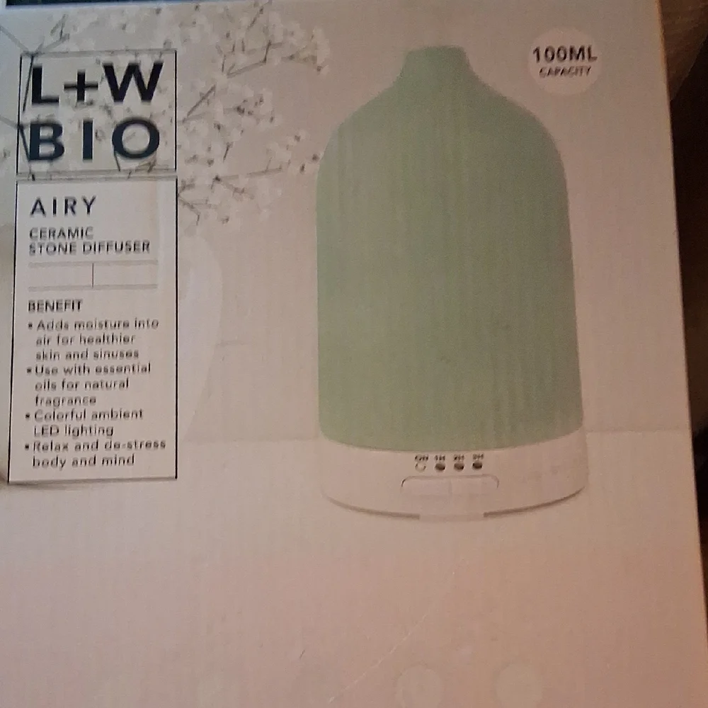L+W BIO Green Ceramic Diffuser